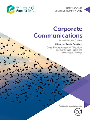 cover image of Corporate Communications: An International Journal, Volume 25, Number 4